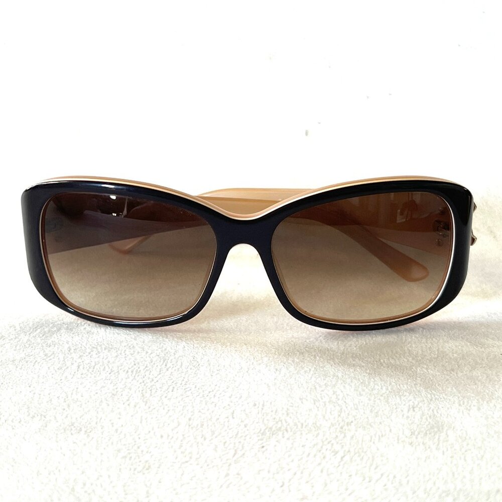 Juicy Couture | Women's Sunglasses – Pink & Brown Rectangular Style with Origina